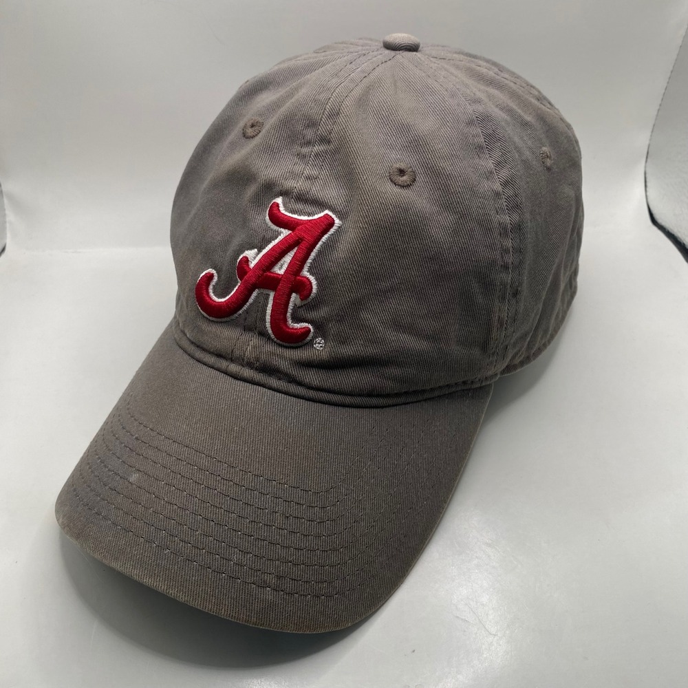 ALABAMA The Game Hat Baseball Cap Mens OSFM Gray Cotton Snapback NCAA Fan Gear